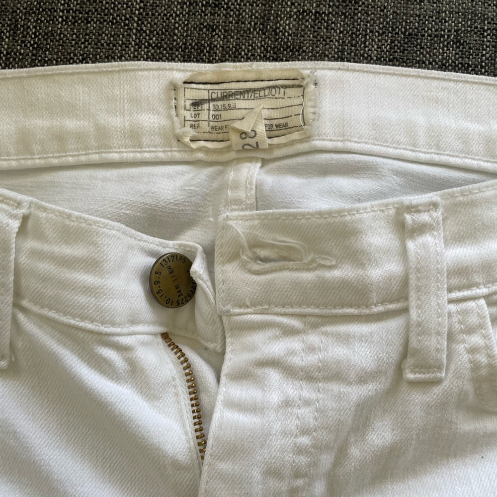 Current/Elliot White Jeans Size 28 - Picture 2 of 4
